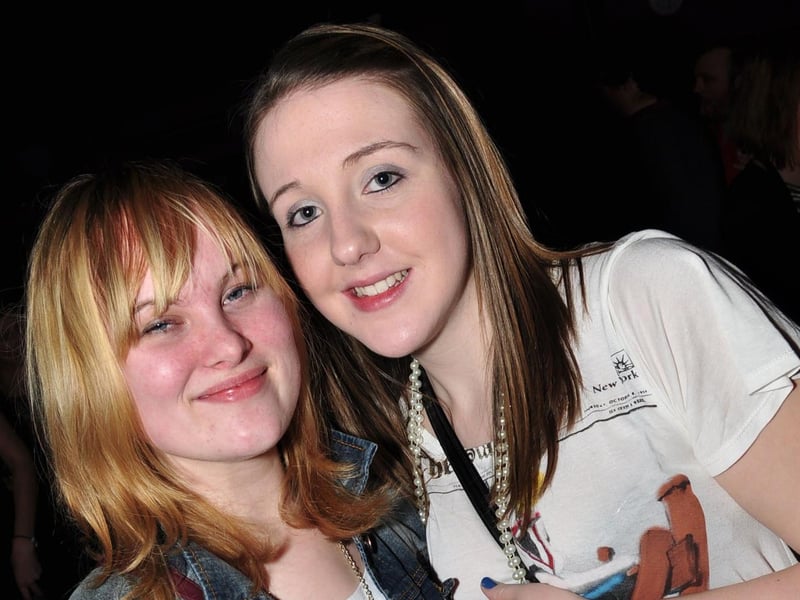 Sally and Leanne in Blue Lounge together!