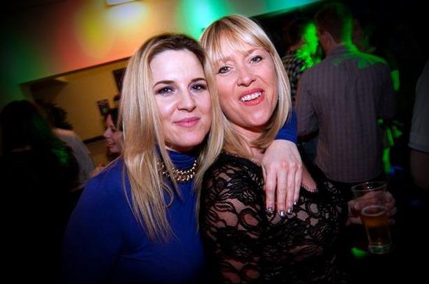 Lisa and Muriel having a boogie in Bar 4.