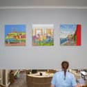 Artwork by The Mayfield residents and artist Hilary Thorpe