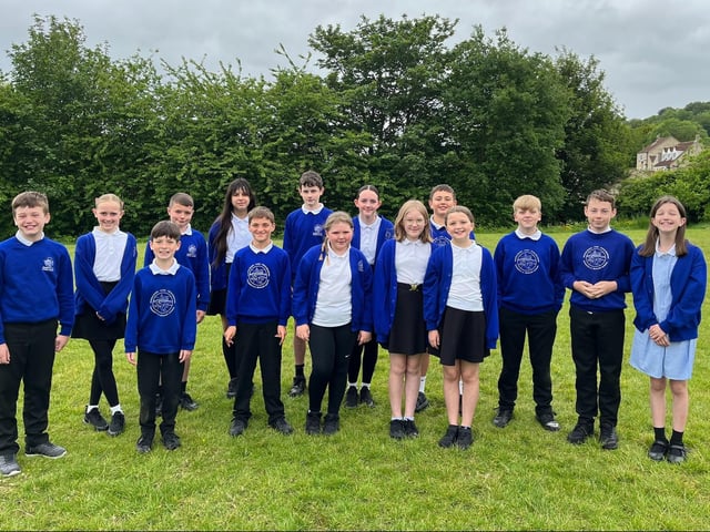 Sleights School year 6 leavers.