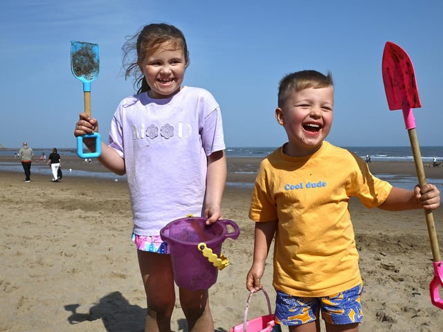 Ready to start building sandcastles!