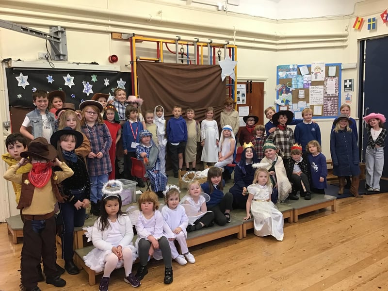 Leavening Community Primary School. Prickly Hay.