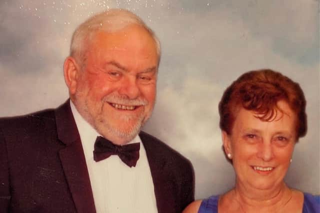 Ian Stubbs with wife Sandra