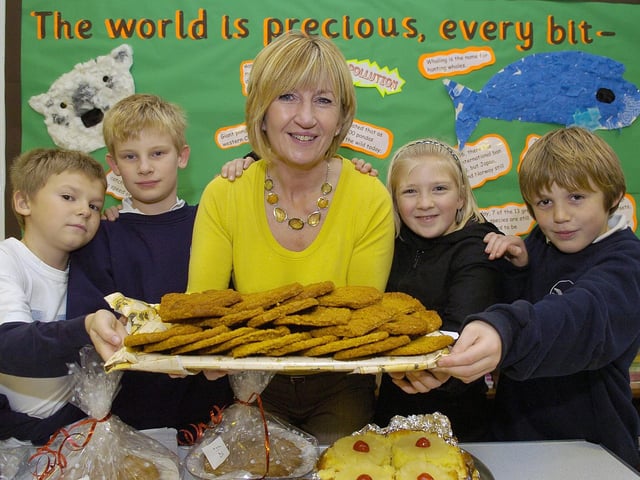 Sweet treats at Flamborough School Christmas Fair in 2007. (PA0748-23a)