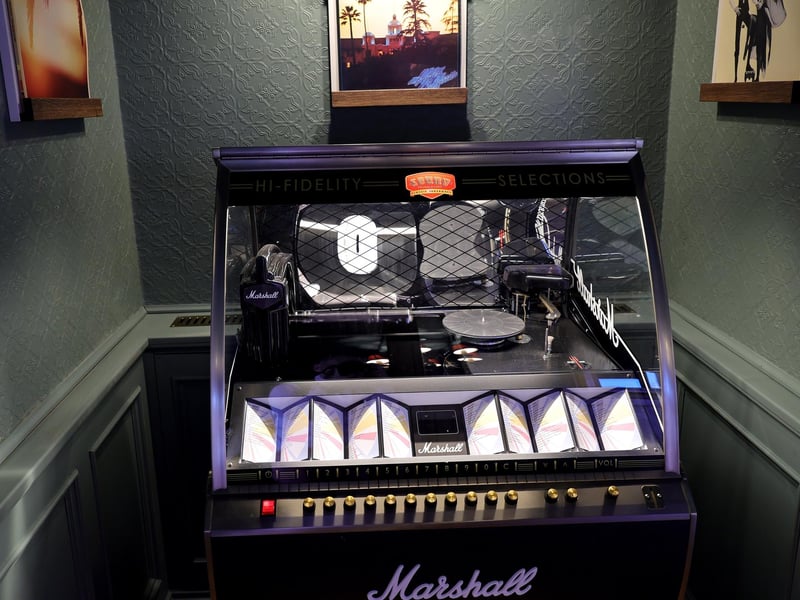 The vinyl jukebox.