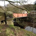 Goathland's Bridge 27A from the embankment.