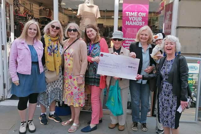 Last year, the volunteers raised £808.47 for the PDSA.