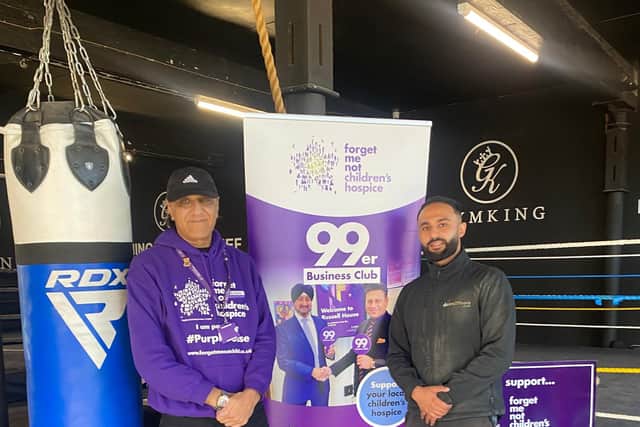 Ismaeel Basar of Doors 2 Floors believes the Run will greatly benefit the Forget Me Not Hospice.