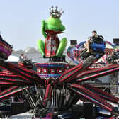 The King Frog ride at Luna Park in Scarborough
