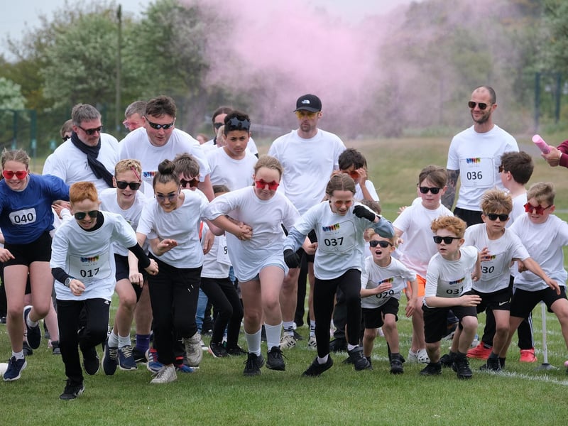 On your marks... get set... GO!!!
