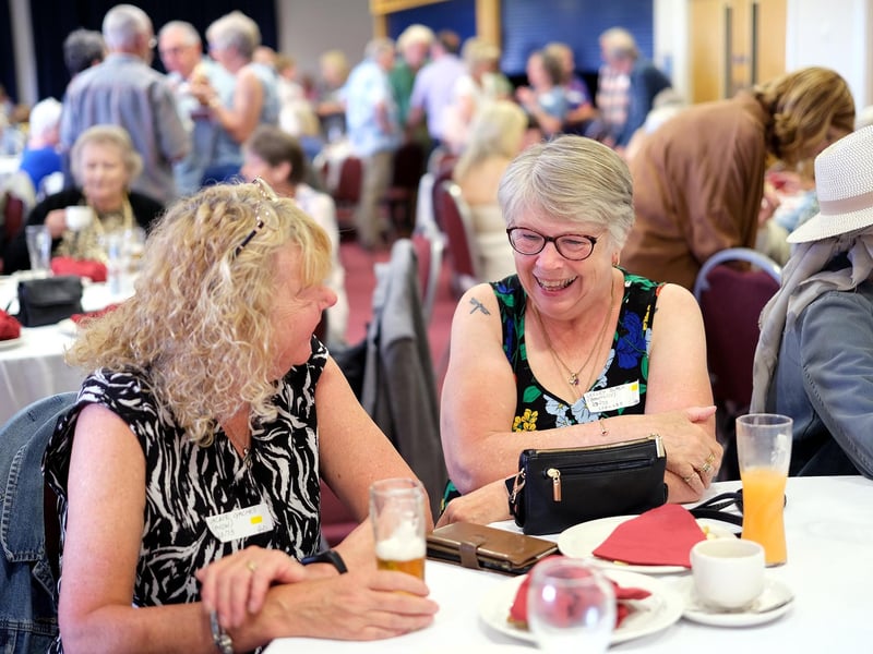 Convent pupils reunited at the event