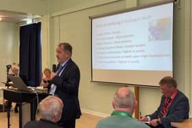 Bridlington Health Forum welcomed East Riding of Yorkshire Council's Public Health Director Andy Kingdom at a recent meeting. Photo: Bridlington Health Forum.