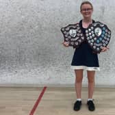 Hattie Langley, winner of the Mens and Ladies Bridlington Squash Summer Leagues, is representing the North East this weekend.