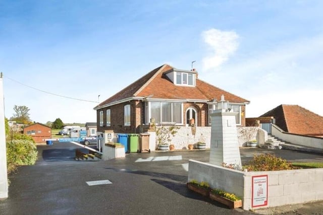 The front aspect of the Flamborough home and business.