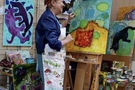 Lizzies Hall's work has been shown in galleries across the UK and features in a number of private collections