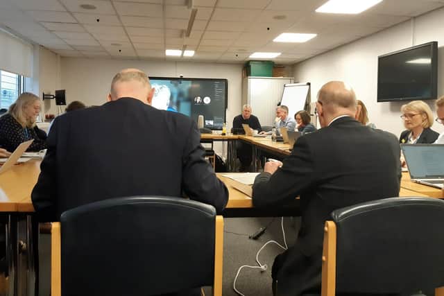 Trust board meeting, NHS York and Scarborough.
Courtesy Anttoni Numminen/LDRS