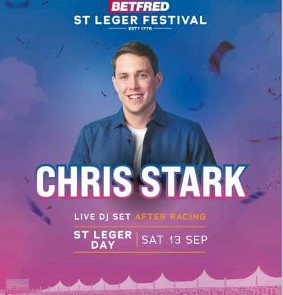 Radio Personality Chris Stark Announced as Headline DJ for Betfred St Leger Day