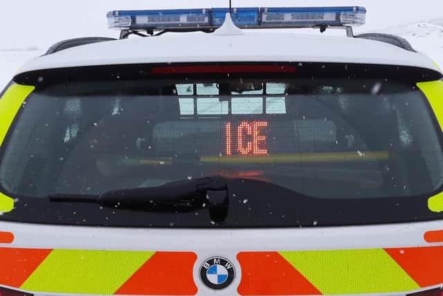 North Yorkshire Police has said that the A169 and A171 are impassable