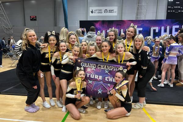 The Senior Prep Level 1 Team Pride won first place and Grand Champions.