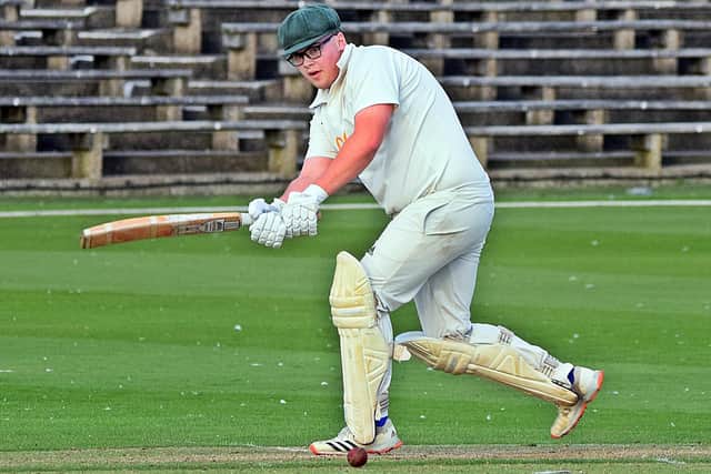 Ganton batsman Pat Philpot played a crucial innings.
