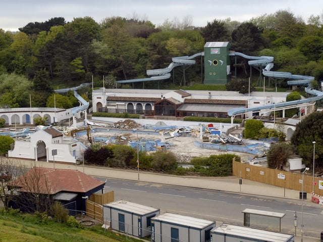 Atlantis, one of Scarborough's most popular attractions for decades, is no more as demolition work begins in 2007.