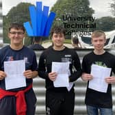Engineering success for Mitch, Ashton and Jack.