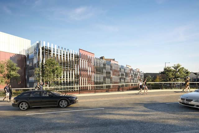 The car park will feature 426 spaces
