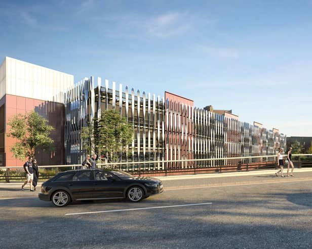 The car park will feature 426 spaces