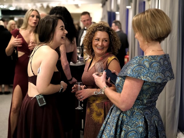 The evening gives the opportunity to spend time with friends and colleagues