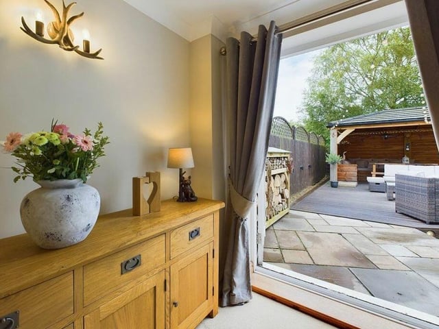 Easy indoor to outdoor living.