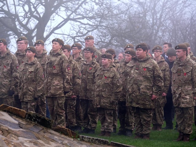 Standing to attention