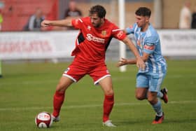 Pete Davidson returned to the starting line-up for Bridlington Town.