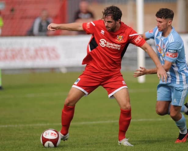 Pete Davidson returned to the starting line-up for Bridlington Town.