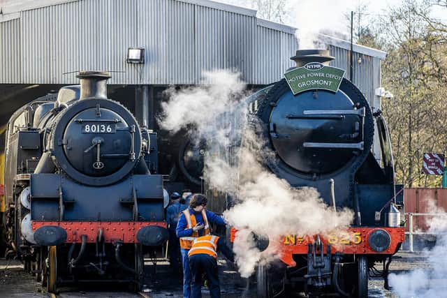 NYMR's Motive Power Depot.