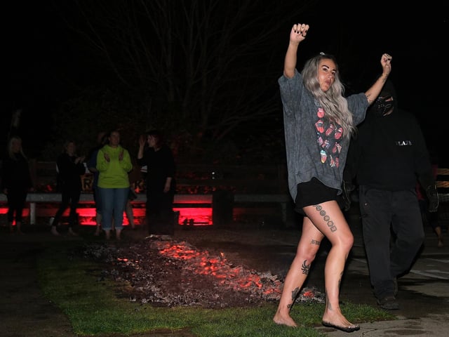 Celebrating completion