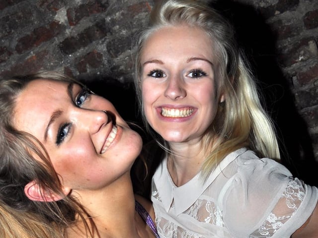 Lydia and Kayleigh dance the night away!