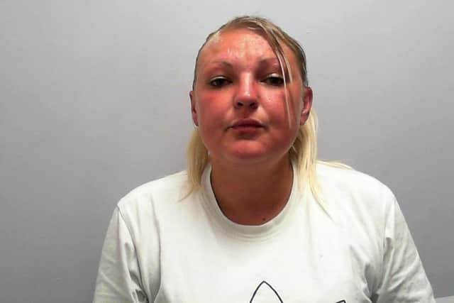 Sadie Lauren Metcalf has been sentenced to a total of 40 weeks in prison.