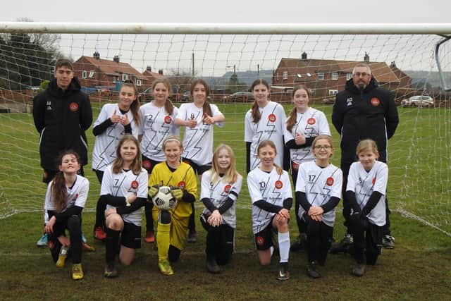 League champions Scarborough Ladies Under-12s Whites capped their unbeaten season with yet another win.