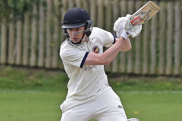Charlie Baldwin's 66no steered Forge Valley to a key win against Cloughton. Photo by Simon Dobson