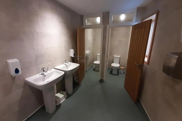 The dining area has a large newly fitted modern ladies and gents WC’s.