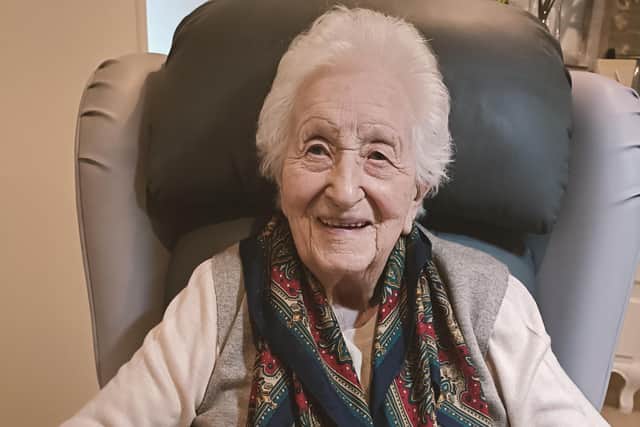 Barbara Masters, who is about to turn 103.
