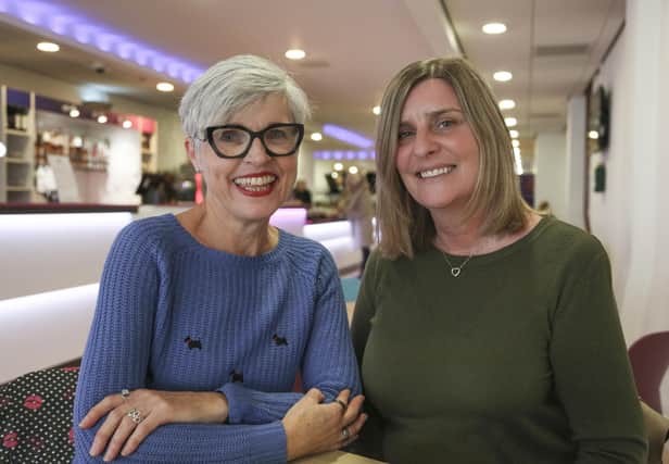 Beverley Maskall-Wood (left) and Joanne Orange (right) are members of the steering group who are helping to organise the new performing arts collective in Bridlington. Photo courtesy of John Orange.