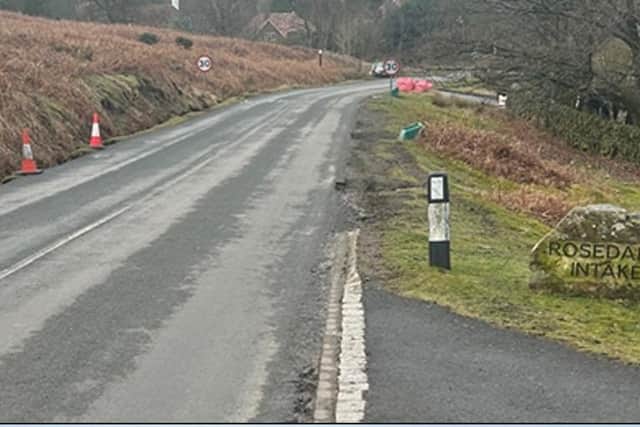 The road will be closed for three weeks for essential work to take place