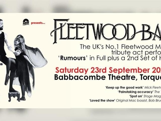 Fleetwood Mac tribute band 'Fleetwood Bac' are coming to Bridlington Spa on Friday June 30. Fleetwood Bac were the world's first Fleetwood Mac tribute show. The performance promises the classic 'Mac sound', the look and the infamous on-stage chemistry.