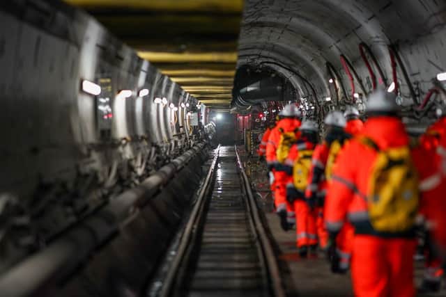 Tunnel at Woodsmith Mine, Sneaton.