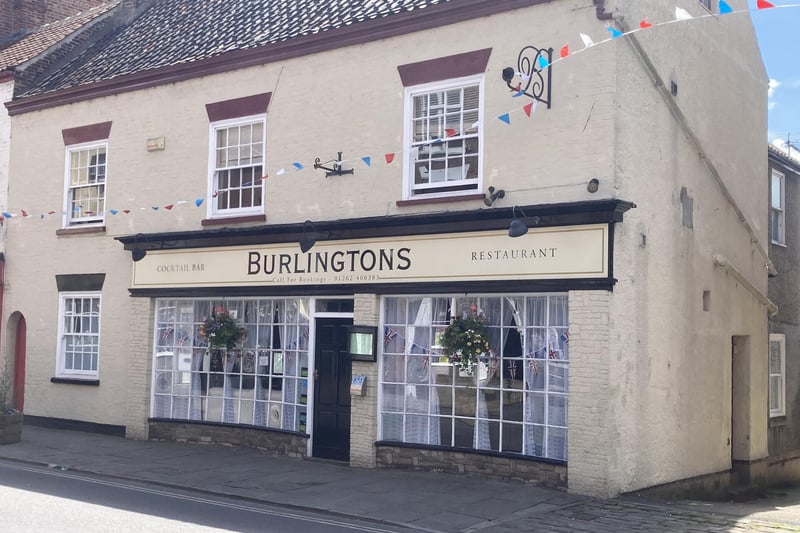 Burlingtons is located on the High Street of Old Town, Bridlington. One Tripadvisor review said "Excellent ambience good food, drink and service at a reasonable price. Highly recommended."