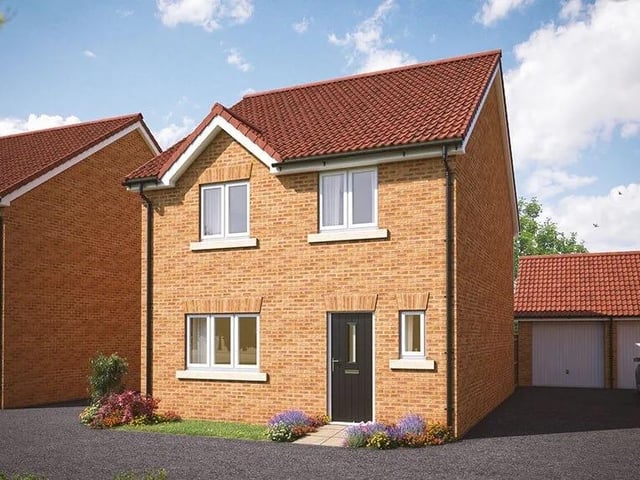This four bedroom and three bathroom detached house is for sale with Linden Homes for £287,950