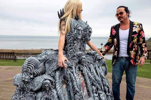 Liam Brandon Murray will be exhibiting some of his fine art fashion in Whitby,