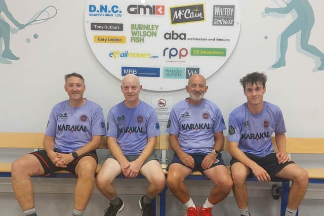 Scarborough's team played well in their finale at home to Beverley but Wigginton won the York Racquetball League title by a point