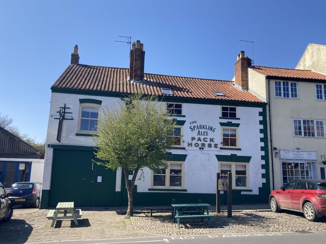 Pack Horse Inn came in second with 9 reader votes. It is located on Market Place.